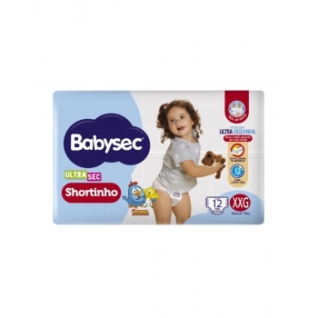 FRALDA BABYSEC ULTRA SHORTINHO JUMBINHO XXG 8X12