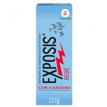 REPELENTE EXPOSIS GEL BEBE 117 ML