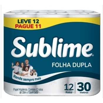 PAPEL HIG SUBLIME FD 30M 8X12 L12P11
