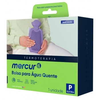 BOLSA MERCUR AGUA QUENTE LILAS - P (NOVO)