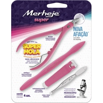 CONJUNTO PROFISSIONAL BASIC ELITE PLUS ROSA