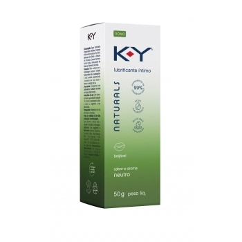 LUBRIFICANTE KY INTIMO NATURALS NEUTRO 50G
