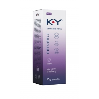 LUBRIFICANTE KY INTIMO NATURALS BLUEBERRY 50G