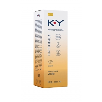 LUBRIFICANTE KY INTIMO NATURALS VANILLA 50G