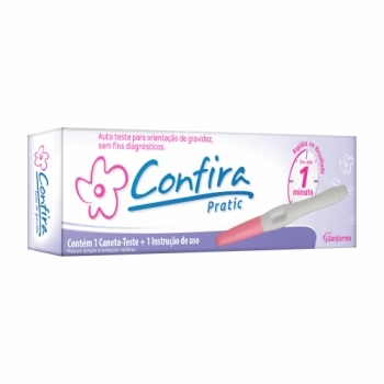 TESTE DE GRAVIDEZ CONFIRA PRATIC - CANETA