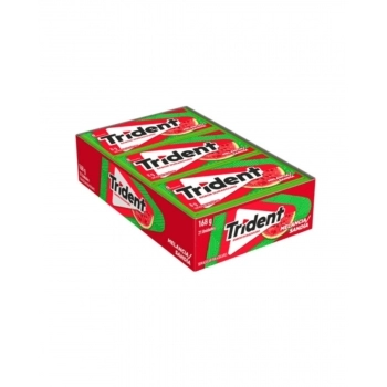 CHICLE TRIDENT MELANCIA DISPLAY C/21 UND