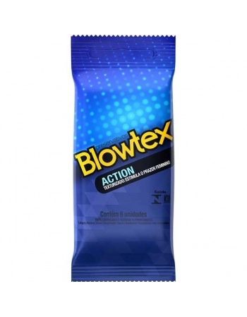 PRESERVATIVO BLOWTEX ACTION C/6
