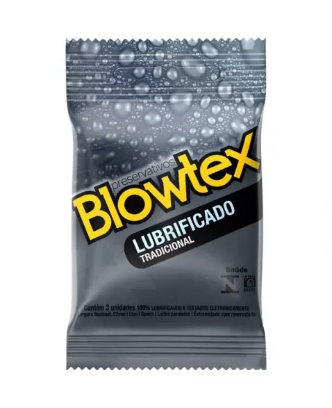 PRESERVATIVO BLOWTEX LUB. TRAD. C/3