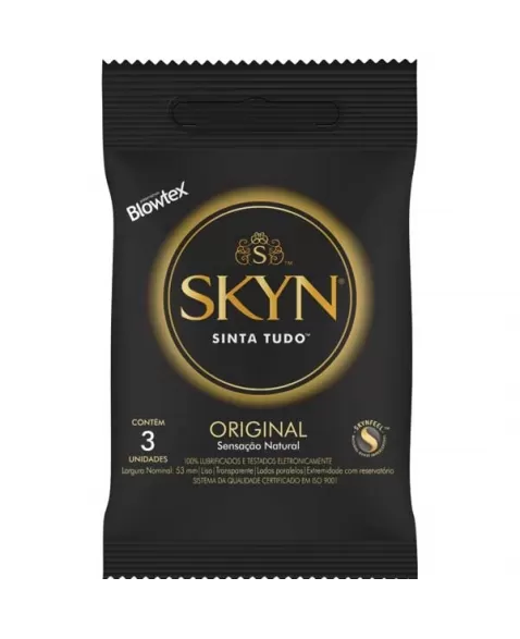 PRESERVATIVO SKYN 12X3