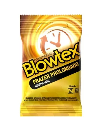 PRESERVATIVO BLOWTEX RETARDANTE C/3
