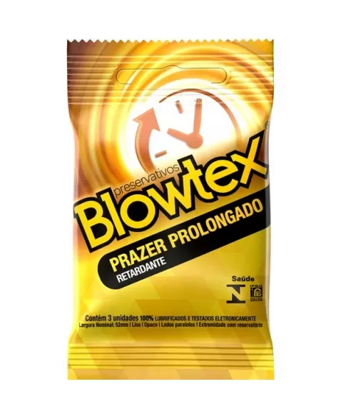 PRESERVATIVO BLOWTEX RETARDANTE C/3