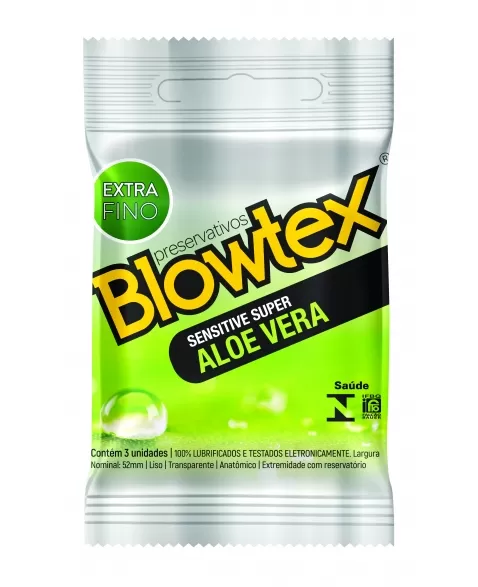 PRESERVATIVO BLOWTEX SENSITIVE 12X3