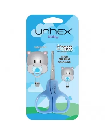 TESOURA UNHAS UNHEX BABY MIX