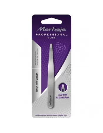 PINCA DEPILATORIA PROFISSIONAL PONTA RETA