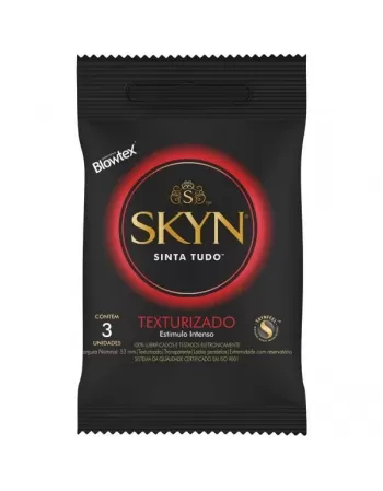 PRESERVATIVO SKYN TEXTURIZADO 12X3