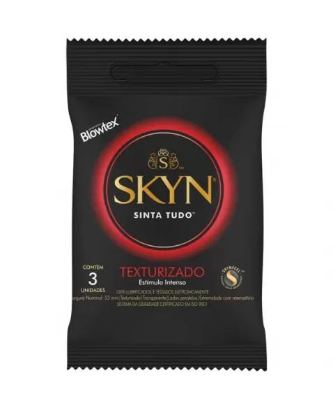 PRESERVATIVO SKYN TEXTURIZADO 12X3