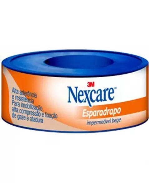 ESPARADRAPO NEXCARE BEGE 12MMX3M