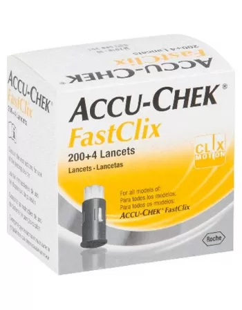 LANCETAS ACCU-CHEK FASTCLIX C/204