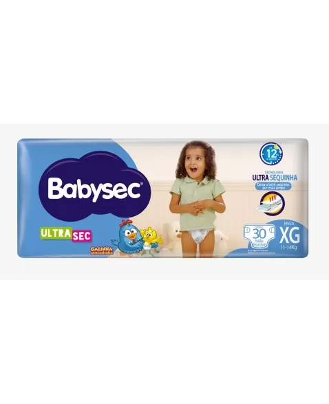 FRALDA BABYSEC ULTRASEC MEGA C/32 - XG