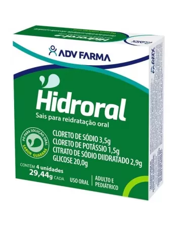 HIDRORAL ORAL SACHE GUARANA C/4