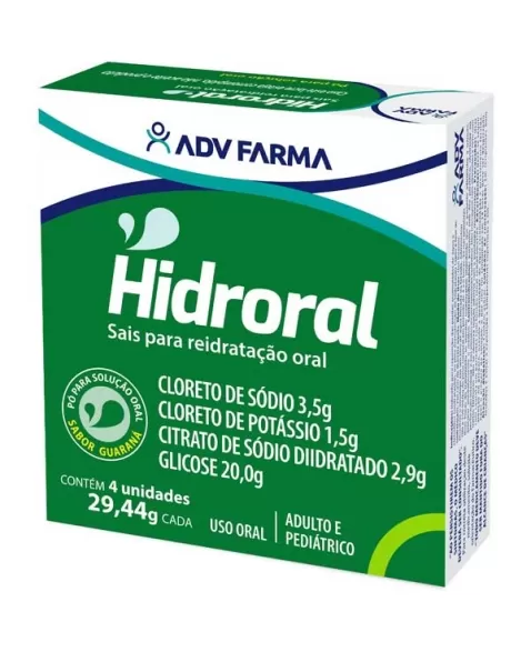 HIDRORAL ORAL SACHE GUARANA C/4