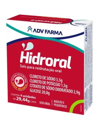 HIDRORAL ORAL SACHE MELANCIA C/4