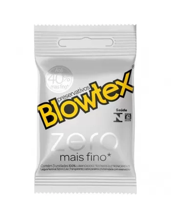 PRESERVATIVO BLOWTEX ZERO C/3