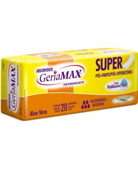 ABSORVENTE GERIAMAX C/20