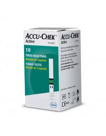 TIRAS ACCU-CHEK ACTIVE C/10