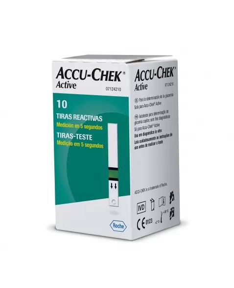 TIRAS ACCU-CHEK ACTIVE C/10