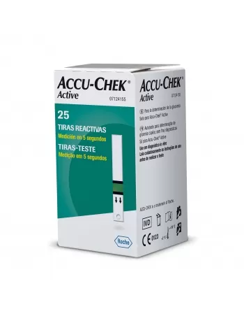 TIRAS ACCU-CHEK ACTIVE C/25