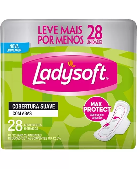 ABSORVENTE LADYSOFT NORMAL SUAVE C/AB C/32