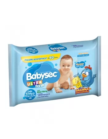 TOALHA UMEDECIDA BABYSEC C/92