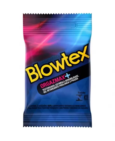 PRESERVATIVO BLOWTEX ORGAZMAX 12X3