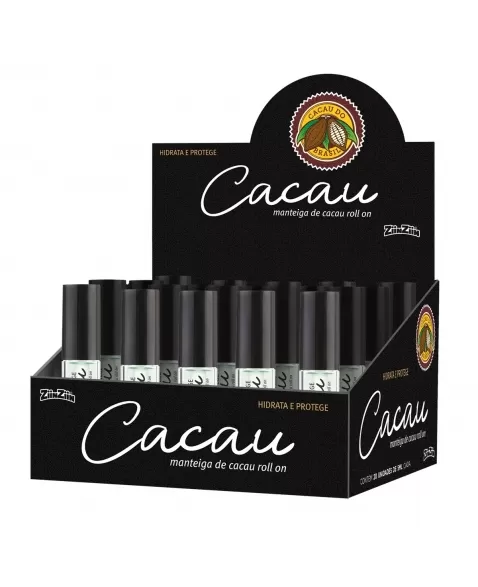 MANTEIGA DE CACAU ZIINZIIN ROLLON 5ML C/20