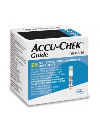 TIRAS ACCU-CHEK GUIDE C/25