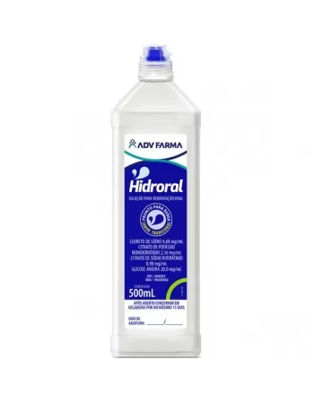 HIDRORAL ORAL SOLUCAO NATURAL 500ML