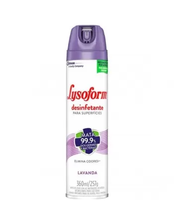 LYSOFORM AEROSSOL LAVANDA 360ML