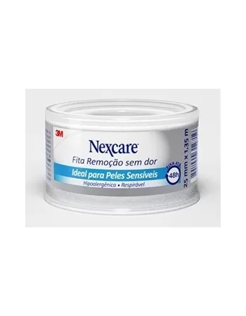 FITA REMOCAO SEM DOR NEXCARE 25MM X 1,35M