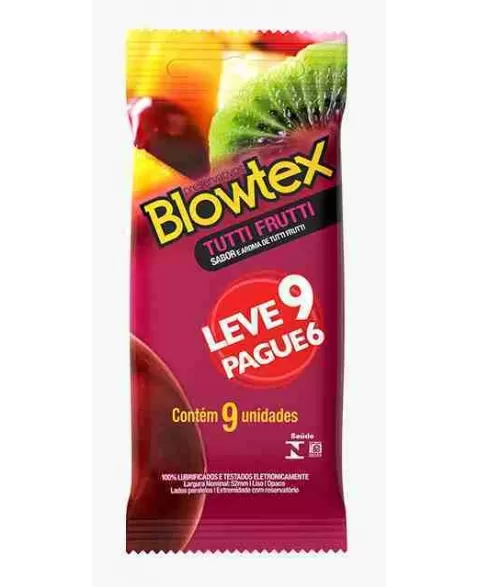 PRESERVATIVO BLOWTEX TUTTI FRUTTI L9P6 6X9