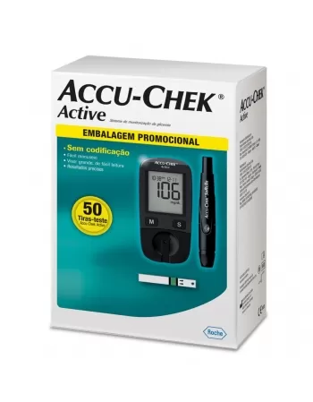 KIT ACCU-CHEK ACTIVE MG/DL C/50 TIRAS