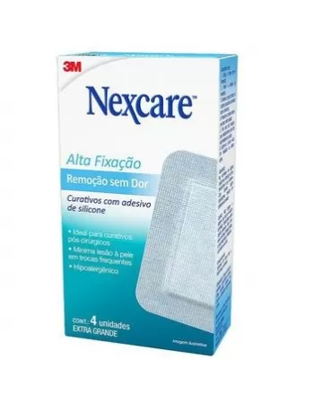 CURATIVOS NEXCARE REMOCAO SEM DOR XG C/4