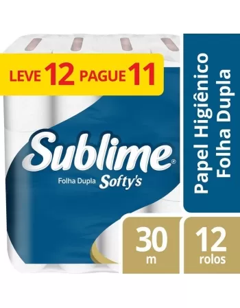 PAPEL HIGIENICO SUBLIME FD 30M L12 P11 OFERTA