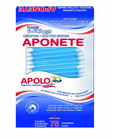 HASTES FLEXIVEIS APOLO APONETE C/75