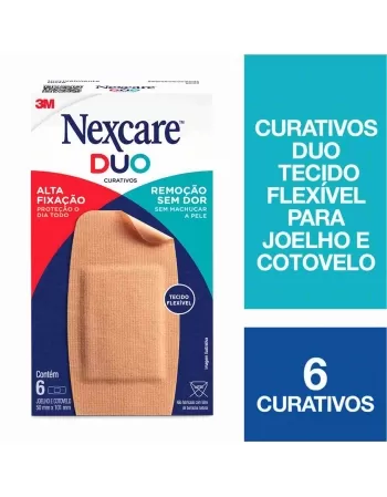 CURATIVO NEXCARE JOELHO E COTOVELO DUO 50 X 101 C/6