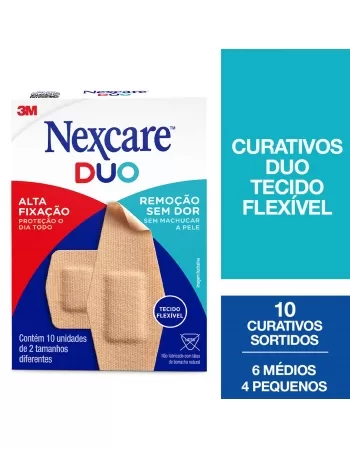 CURATIVO NEXCARE DUO DIVERSOS C/10