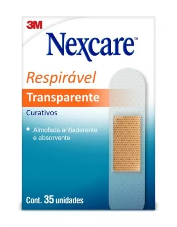 CURATIVO NEXCARE TRANSPARENTES 35 - NOVO