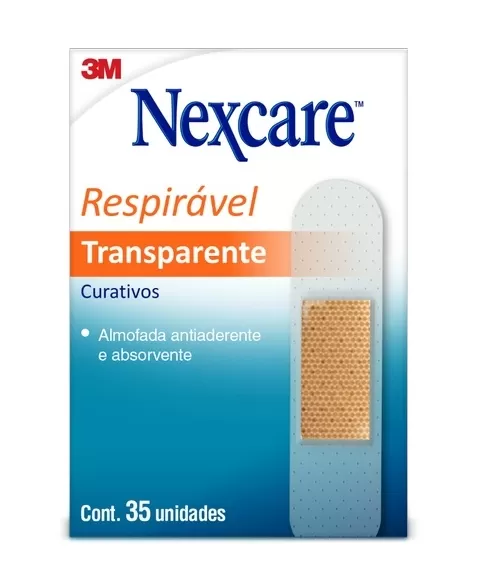 CURATIVO NEXCARE TRANSPARENTES 35 - NOVO