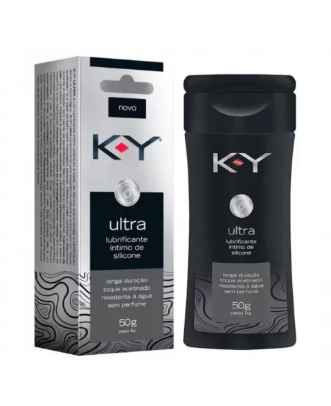 GEL KY LUBRIFICANTE INTIMO ULTRA SILICONE 50G