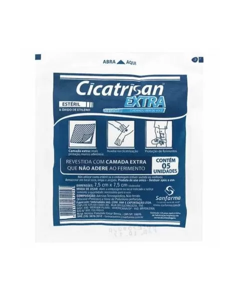 COMP GAZE CICATRISAN ESTERIL EXTRA 40X5 (NOVO)